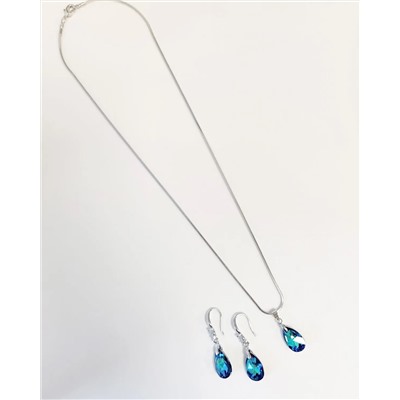Комплект с кристаллами Swarovski