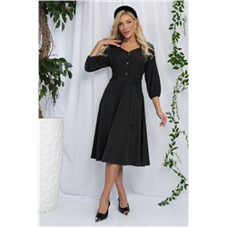 Платье Виктория (черное) П13069-3М