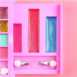 Набор детской косметики «Будь стильной», тени 8 цветов, блеск 11 цветов