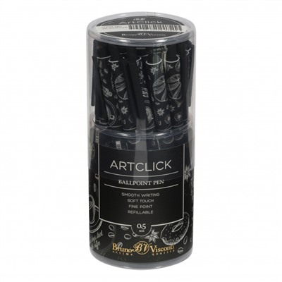 Ручка автоматическая шариковая 0.5мм "ArtClick.Caffe nero.Time" синяя 20-0281/26 Bruno Visconti