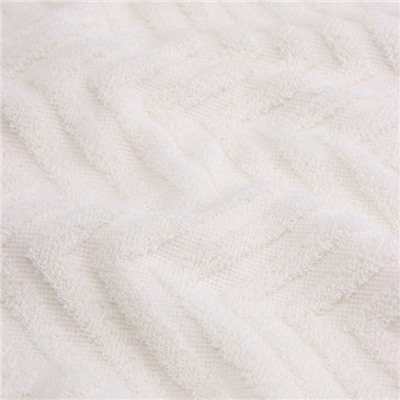 Полотенце махровое SL HOME: Geometry «Блан де Блан», 67×140 см