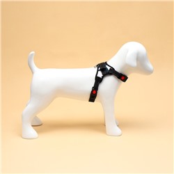 Шлейка К7 мягкая светоотражающая, размер S, ОГ 44-55 см, вес 5-9 кг хаки