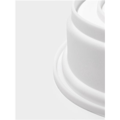 Форма для выпечки и муссовых десертов KONFINETTA «Круговорот», силикон, 20×5 см, белая