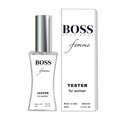 Hugo Boss Femme тестер женский (60 мл) Duty Free (неверная дата на коробке)