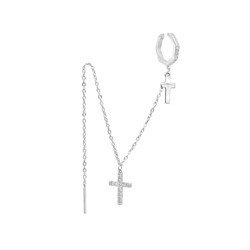 Каффы из серебра куб.циркон., Ю-28045р