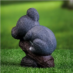 Садовая фигура из полистоуна «Коала спящая», 16×13×7 см