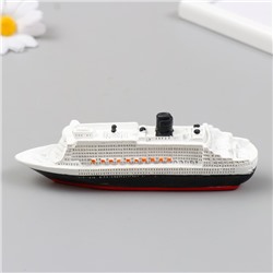 Фигурка для флорариума полистоун «Морской лайнер», 12×3×4 см