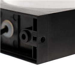 Светильник фасадный «Гранд», 5 Вт, 4000К, IP65, 220 В, пластиковый корпус, чёрный, свечение нейтрально-белое