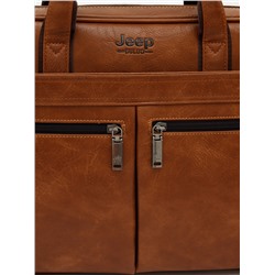 Портфель 1795-01 brown Jeep