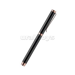 Ручка в футляре "Venezia Classico" 1,0 мм, синяя (черный корпус, синяя коробка)