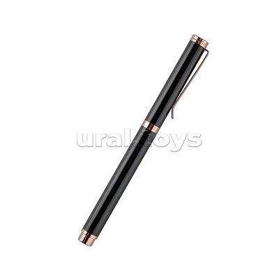 Ручка в футляре "Venezia Classico" 1,0 мм, синяя (черный корпус, синяя коробка)