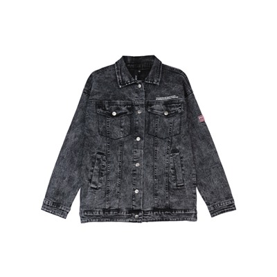 Куртка текстильная джинсовая для девочек