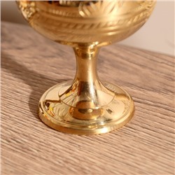 Рюмка «Рисунок», 7×7×11 см, латунь