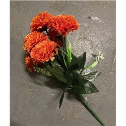 Хризантема букет 35 см 7 голов оранж