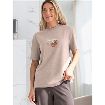 VILATTE Футболка D49.136