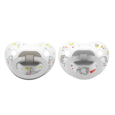 NUK, Orthodontic Pacifier Value Pack, Animals, 0-6 Months, 5 Pack