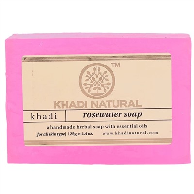 Khadi Natural Мыло "Розовая Вода" 125 г