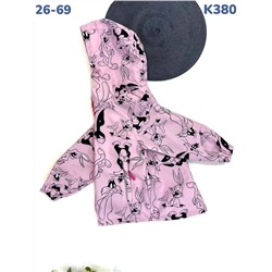 Ветровка K380 розовый