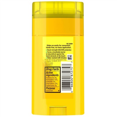 Neutrogena, Пляжная защита, солнцезащитное средство, SPF 50+, 1,5 унц. (42 г)