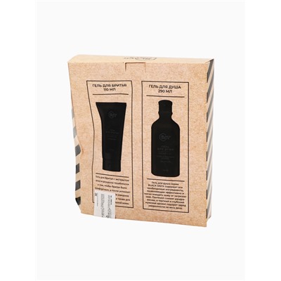 УЦЕНКА BLACK ONYX, набор гель для душа, 250 мл и гель для бритья, 110 мл