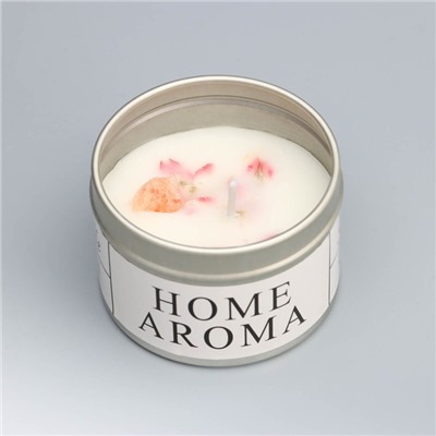 Свеча ароматическая Home Aroma, цветочны