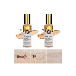 Enough Тональная основа с эффектом сияния №13 / Rich Gold Double Wear Radiance Foundation SPF 50, 100 мл KRISTALLER, 1107789