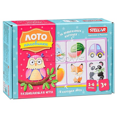 Лото "Половинки"