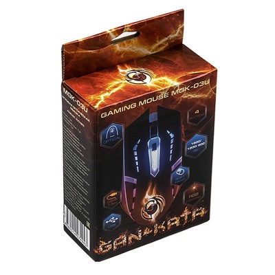 Мышь оптическая Dialog Gan-Kata MGK-03U игровая (black)