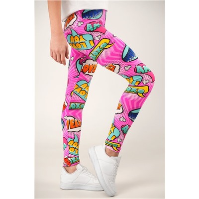 Лосины из бамбука для девочки Happyfox