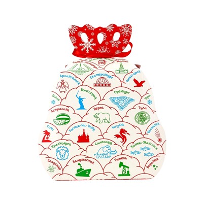 Сладкий новогодний подарок «Новый год повсюду!», детский, 400 г