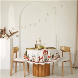 УЦЕНКА Скатерть Этель "Щелкунчик" d=220 см, 100% хл, саржа 190 г/м2