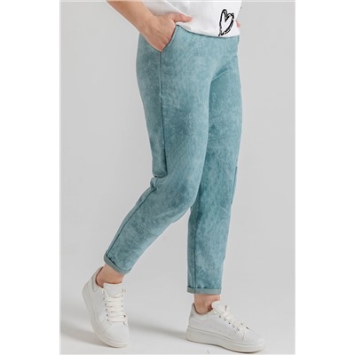 Брюки женские  102/25/Бирюзовый варёнка