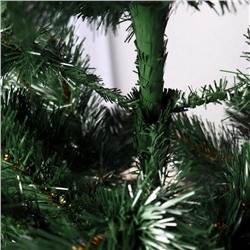Искусственная ёлка «Канадская», 220 см, d нижнего яруса 115 см, 264 ПВХ веток отгибаются