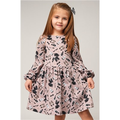 Хлопковое платье для девочки Happyfox