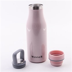 8294-1 Термобутылка светл/розовая 510 мл нерж/ст  (х24)