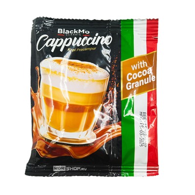 Кофейный напиток «Капучино» растворимый BlackMo, Малайзия, 25,5 г