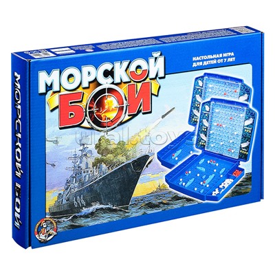 Настольная игра Морской бой - 1 РФИ (м/г)
