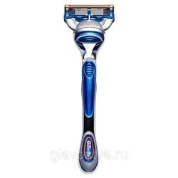 Станок для бритья Dʤɪˈlett ФЬЮЖН-5 (+ 1 кассета),(без подставки) (без розничной упаковки)