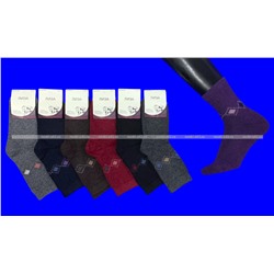 Термоноски женские собачья шерсть Ромбы арт. 3700