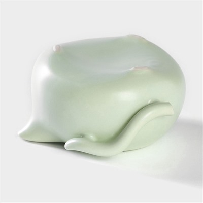 Набор для чайной церемонии «Тясицу», 8 предметов: чайник 120 мл, пиалы 50 мл, керамика, зелёный