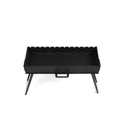 Мангал с ножками FIREGRILL, 94.7×37.5×72.3 см, 2 мм, длина жаровни 85 см
