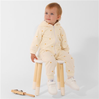 Костюм для девочки (толстовка и брюки) «Крошка Я» Unicorn, рост 62-68 см