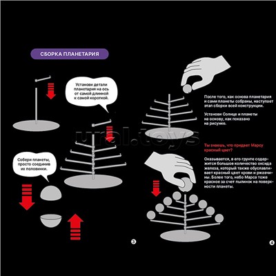 Набор для опытов "Планетарий"