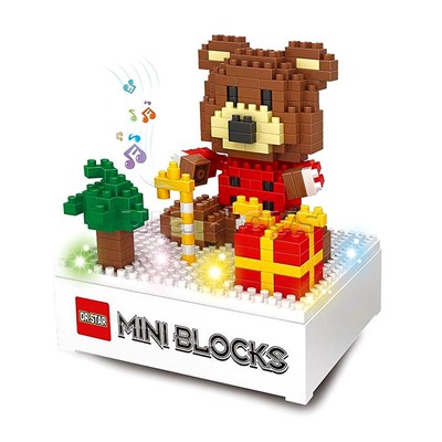 Конструктор "Рождественский мишка" 321(дет.)