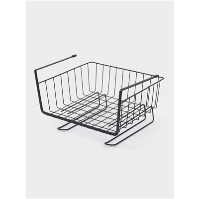 Корзина подвесная Доляна «Лофт», 28.5×24×17.5 см, чёрная