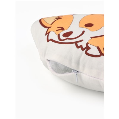 Подушка декоративная детская «Этель. Коржик», 22×30 см, велюр