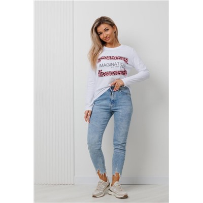 Лонгслив 70076 (Белый)