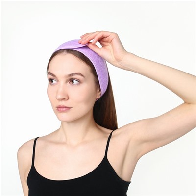 Головная повязка LoveLife, 8.5×60 см, фиолетовая