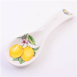 60161 Подставка под ложку 22,3см Лимонный праздник доломит LR (х72)