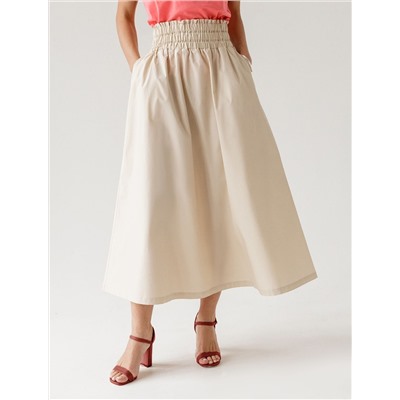 Юбка из легкого хлопкового поплина